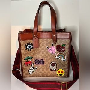 ✨Customized✨ Coach Dempsey Tote